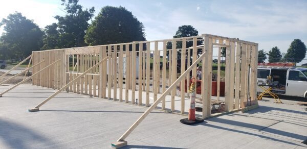 Press Box Construction