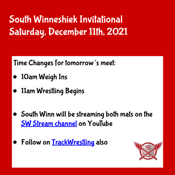 SW Invite Time Change