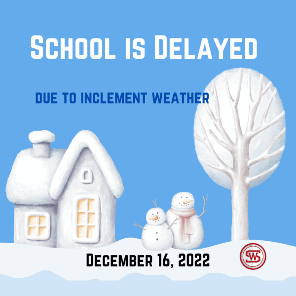 South Winneshiek Schools will be delayed two hours on Friday, December 16, 2022.
