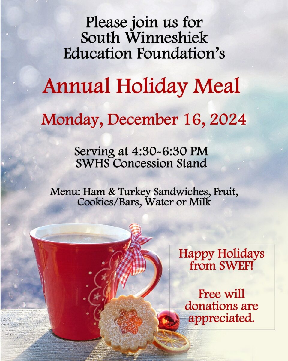 SWEF Holiday Meal
